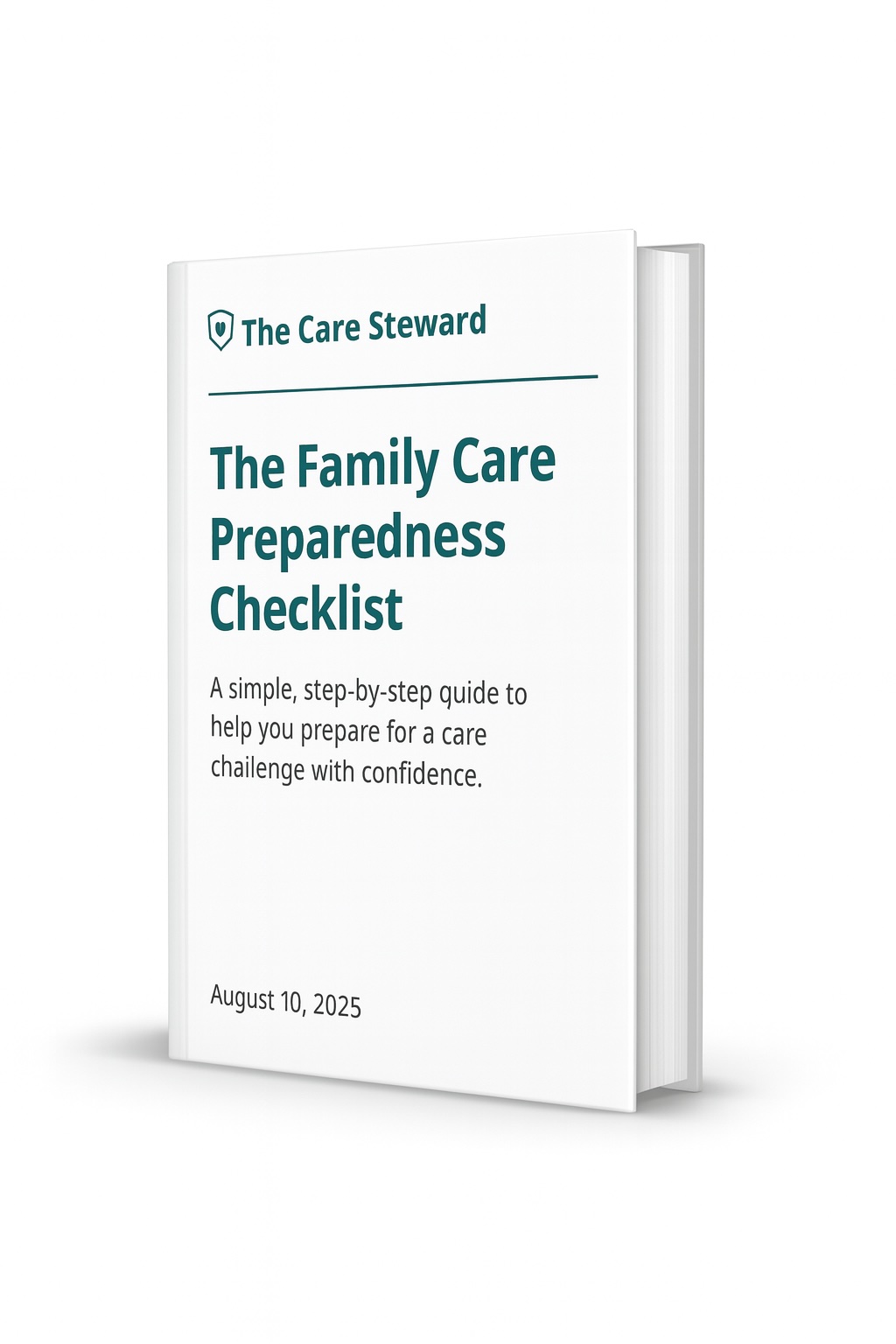 Family Care Preparedness Checklist Preview